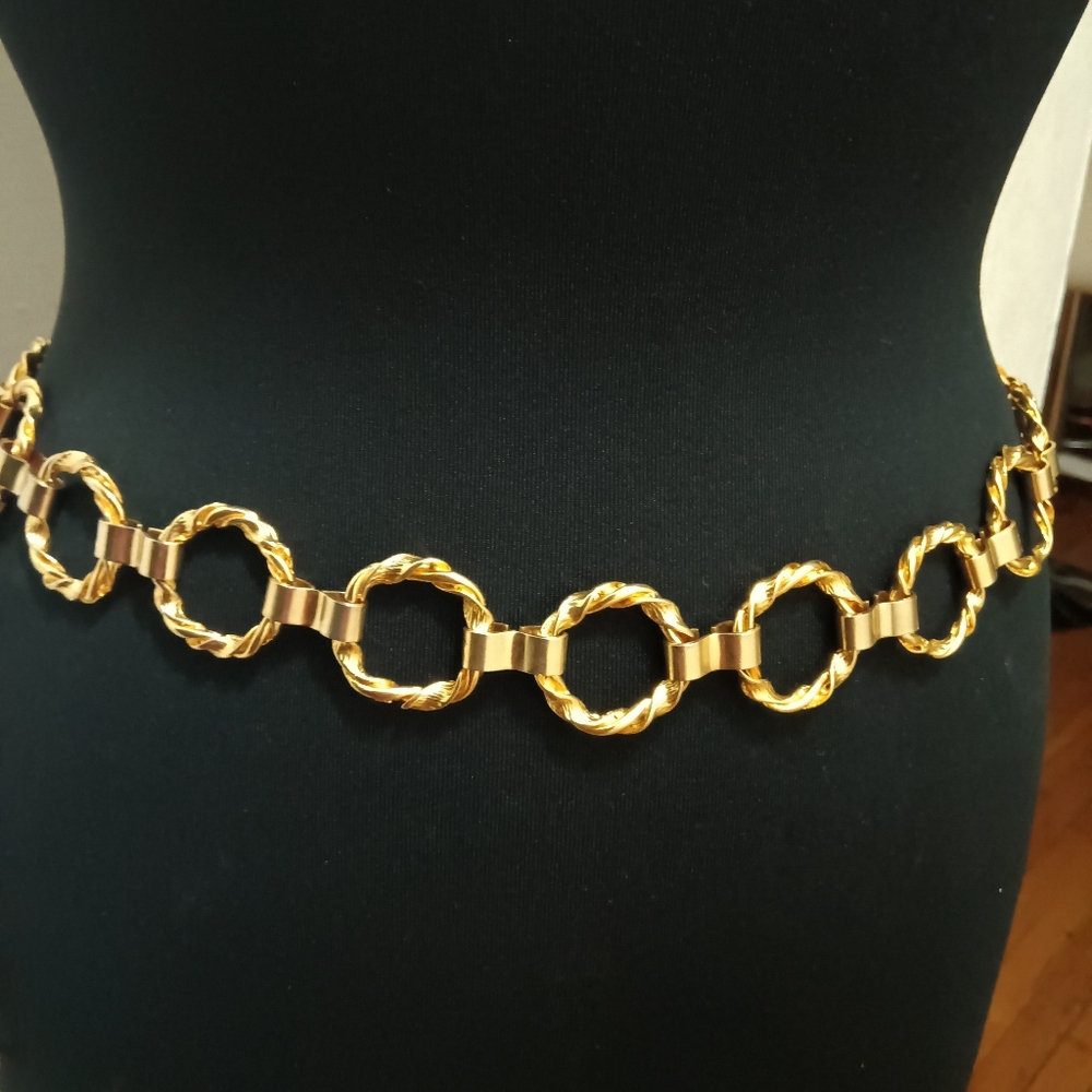 Vintage Circle Design Belt
